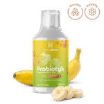Naturalny probiotyk dla dzieci w płynie Happy Biotics Kids Banan