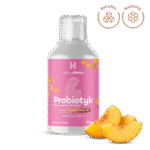 Naturalny probiotyk dla kobiet w płynie Happy Biotics Women Brzoskwinia